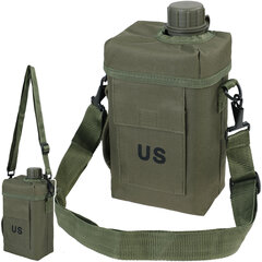 Turismipudel veepudel Mil-Tec US Patrol Canteen 2000 ml Olive hind ja info | Joogipudelid | kaup24.ee