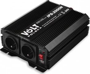 Muundur Volt Polska IPS-2000N 24V / 230V 1000/2000W hind ja info | Muundurid, inverterid | kaup24.ee