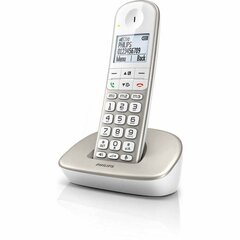 Juhtmevaba Telefon Philips XL4901S/23 Valge DECT 1,9" hind ja info | Lauatelefonid | kaup24.ee