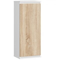 Шкаф подвесной NORE CLP 40, белый/коричневый цена и информация | Кухонные шкафчики | kaup24.ee