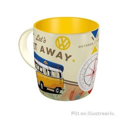 Кружка VW Bulli Let's Get Away цена и информация | Стаканы, фужеры, кувшины | kaup24.ee