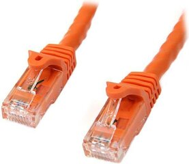 Жесткий сетевой кабель UTP кат. 6 Startech N6PATC10MOR 10 m Оранжевый цена и информация | Кабели и провода | kaup24.ee