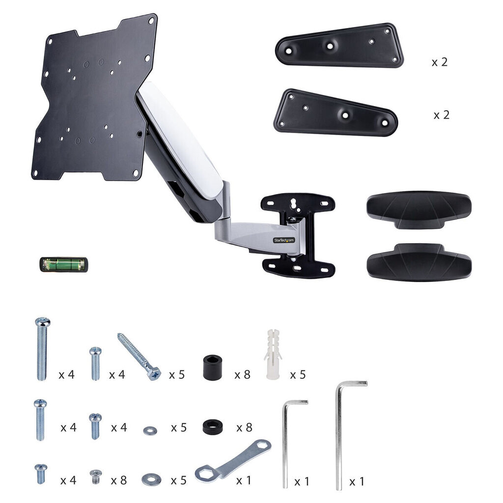 Televiisori Alus Startech FHA-TV-WALL-MOUNT 55" hind ja info | Teleri seinakinnitused ja hoidjad | kaup24.ee