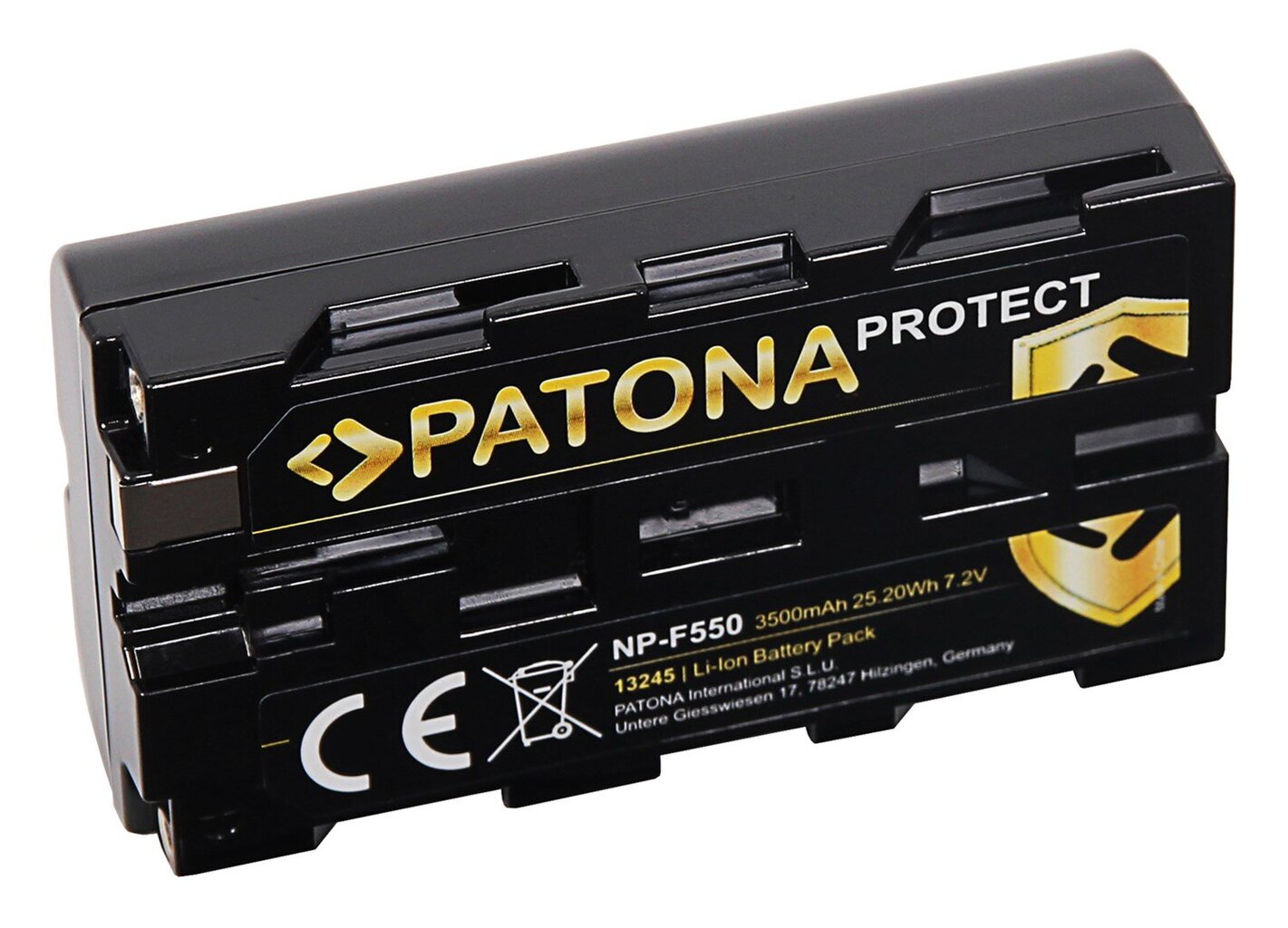 Patona Protect NP-F550 3500 mAh / 25,2 Wh aku Sony NP-F550 F330 F530 F750 F930 F920 F550 jaoks цена и информация | Akud, patareid fotoaparaatidele | kaup24.ee