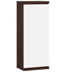 Подвесной кухонный шкаф NORE CLP 40, темно-коричневый/белый цена и информация | Кухонные шкафчики | kaup24.ee
