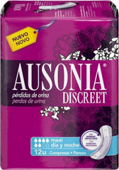 Прокладки от протекания Ausonia Discreet Maxi цена и информация | Тампоны, гигиенические прокладки для критических дней, ежедневные прокладки | kaup24.ee