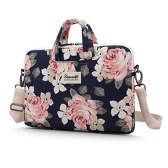 Canvaslife arvutikott, 13"-14", Navy Rose цена и информация | Рюкзаки, сумки, чехлы для компьютеров | kaup24.ee