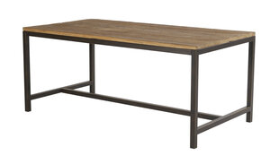 Обеденный стол Vintage 180, коричневый цена и информация | Кухонные и обеденные столы | kaup24.ee