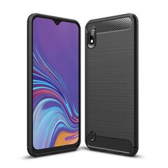 Чехол Hurtel Carbon для Oppo A73, чёрный цена и информация | Чехлы для телефонов | kaup24.ee