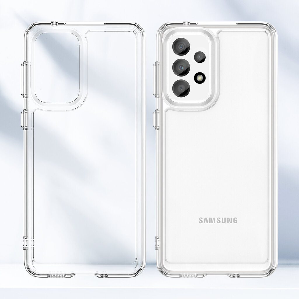 Newskin Clear Case Samsung A24 Selge цена и информация | Telefoni kaaned, ümbrised | kaup24.ee