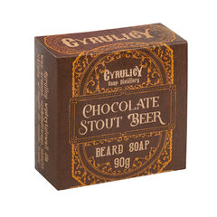 Tsüklid Mydło do brody Chocolate Stout, 90g hind ja info | Viimistlusvahendid juustele | kaup24.ee