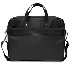 Guess SaffianoTriangle Logo Computer Bag 15/16" Black цена и информация | Рюкзаки, сумки, чехлы для компьютеров | kaup24.ee