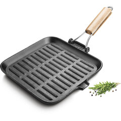 Malmist grillpann LAMART Irone, 23.5x23.5 cm hind ja info | Pannid | kaup24.ee