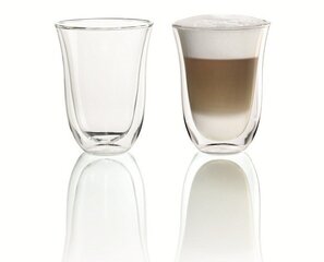 DeLonghi Latte Macch Szklanka Thermoglas 220ml, 2 sztuki (5513214611) Darmowy odbiór w 16 miastach! hind ja info | Klaasid, tassid ja kannud | kaup24.ee