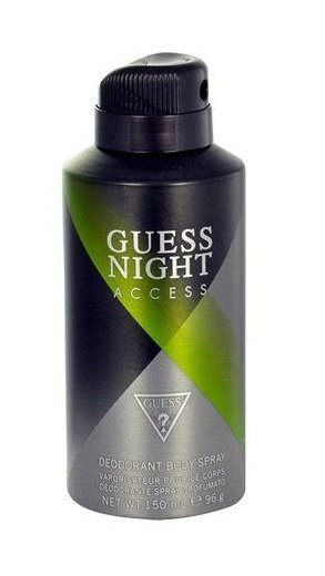 Spray deodorant Guess Night Access meestele, 150 ml цена и информация | Lõhnastatud kosmeetika meestele | kaup24.ee