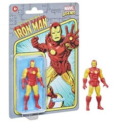 Figuur Hasbro Marvel Legends Iron Man 10 cm Retro F2656 hind ja info | Fännitooted mänguritele | kaup24.ee