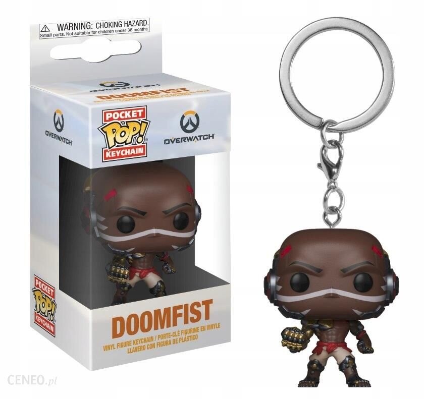 Funko võtmehoidja Overwatch Doomfist 6cm kuju цена и информация | Fännitooted mänguritele | kaup24.ee