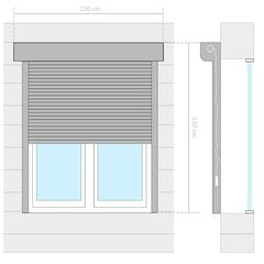 fassaadiruloo alumiinium 100 x 130 cm, antratsiithall цена и информация | Жалюзи | kaup24.ee