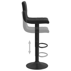 Барный стул, чёрный цена и информация | Стулья для кухни и столовой | kaup24.ee