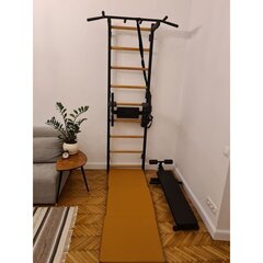 Матрас гимнастический BenchK, коричневый, 180 x 60 см цена и информация | Коврики для йоги, фитнеса | kaup24.ee