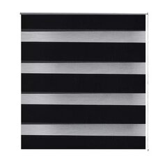 Ribakardin, ruloo Zebra, 120 x 230 cm, must hind ja info | Rulood | kaup24.ee