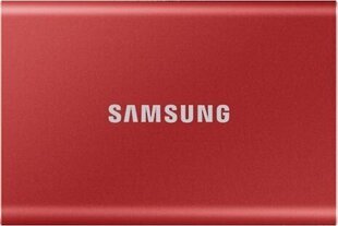 Väline SSD Samsung T7 (500 GB) hind ja info | Sisemised kõvakettad (HDD, SSD, Hybrid) | kaup24.ee