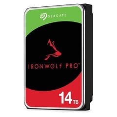 Seagate IronWolf Pro, 14TB (ST14000NT001) цена и информация | Внутренние жёсткие диски (HDD, SSD, Hybrid) | kaup24.ee