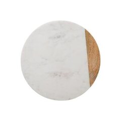 Поднос сервировочный вращающийся Mango Marble White 30см цена и информация | Посуда, тарелки, обеденные сервизы | kaup24.ee