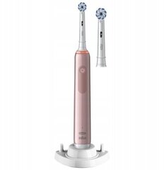 Oral-B Pro 3 E3400N Sensitive Pink hind ja info | Elektrilised hambaharjad | kaup24.ee