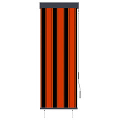 väliruloo 60 x 250 cm, oranž ja pruun hind ja info | Rulood | kaup24.ee