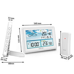 Ilmajaam ekraaniga, valge hind ja info | Ilmajaamad, termomeetrid | kaup24.ee