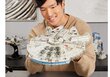 Star Wars Falcon Millennium Ship 3D-mudeli pusle 43cm hind ja info | Pusled | kaup24.ee