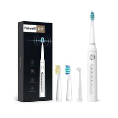 FairyWill Sonic peadega hambahari 507, valge hind ja info | Elektrilised hambaharjad | kaup24.ee