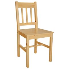Обеденные стулья, коричневые, 4 шт. цена и информация | Стулья для кухни и столовой | kaup24.ee