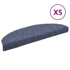 Isekleepuv trepivaip, 5 tk, sinine, 65 x 21 x 4 cm цена и информация | Ковры | kaup24.ee