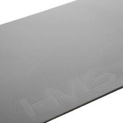 Спортивный коврик HMS MFK08, 140x60 см, серый/черный цена и информация | Коврики для йоги, фитнеса | kaup24.ee