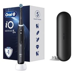 Oral-B iO Series 5 Matt Black цена и информация | Электрические зубные щетки | kaup24.ee