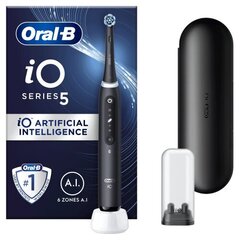 Oral-B iO Series 5 Matt Black цена и информация | Электрические зубные щетки | kaup24.ee