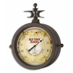 Seinakell ja termomeeter NOSTALGIE OLD TOWN CLOCK® 60.3011 hind ja info | Kellad | kaup24.ee