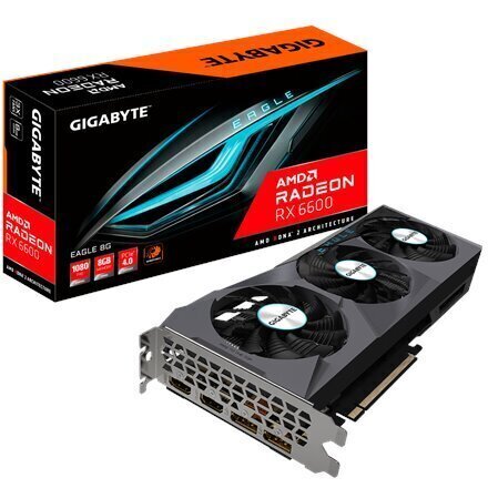 Gigabyte Radeon RX 6600 Eagle 8G цена и информация | Videokaardid (GPU) | kaup24.ee