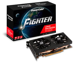 Karta graf. PowerColor Fighter Radeon RX 6600 8G hind ja info | Videokaardid (GPU) | kaup24.ee