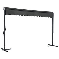 iseseisev varikatus 400 x 300 cm, antratsiithall цена и информация | Зонты, маркизы, стойки | kaup24.ee