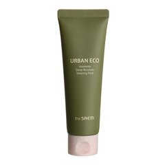 Увлажняющая ночная маска The Saem Urban Eco Harakeke Deep Moisture (80 ml) цена и информация | Маски для лица, патчи для глаз | kaup24.ee