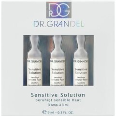 Ампулы Dr. Grandel Sensitive Solution 3 x 3 мл цена и информация | Сыворотки для лица, масла | kaup24.ee