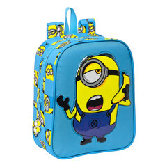 Школьный рюкзак Minions Minionstatic, синий (22 x 27 x 10 см) цена и информация | Школьные рюкзаки, спортивные сумки | kaup24.ee