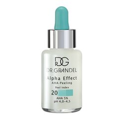 Pinguldav Näohooldus Dr. Grandel Alpha Effect Peeling Taastav (30 ml) hind ja info | Näoõlid, seerumid | kaup24.ee