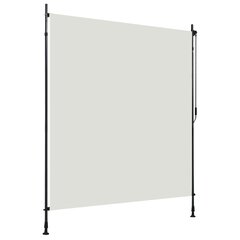 väliruloo 200 x 270 cm, kreemjasvalge цена и информация | Рулонные шторы | kaup24.ee