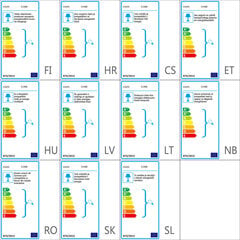 laeventilaator valgustusega, 76 cm, tumepruun hind ja info | Ventilaatorid | kaup24.ee