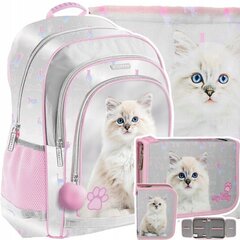 Рюкзак школьный Starpack, Cat 3 в 1 комплект цена и информация | Школьные рюкзаки, спортивные сумки | kaup24.ee