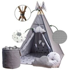 Палатка детская игло, вигвам золотой Детям 2 года+ цена и информация | Детские игровые домики | kaup24.ee